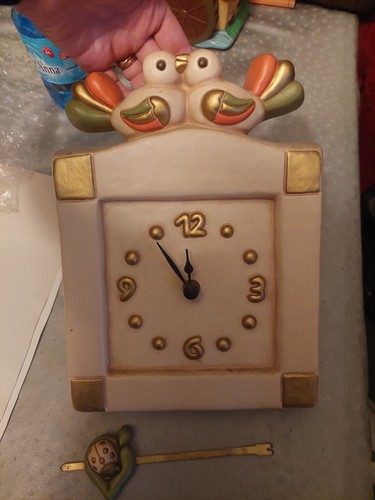 Orologio uccellini con pendolo - uccellini,
